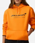 Unisex McLaren Formula 01 Team 2025 Core Essentials Orange Hoodie