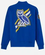Unisex OVO x NBA Golden State Warriors Blue Jacket