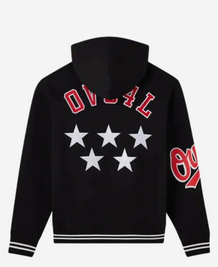 Unisex October's Very Own Owls Starling Full-Zip Fleece Varsity Hoodie