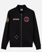 Unisex October's Very Own x NBA Toronto Raptors Black Zipper Jacket