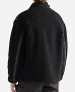 Unisex PRADA Blouson Black Fleece Jacket - For Sale