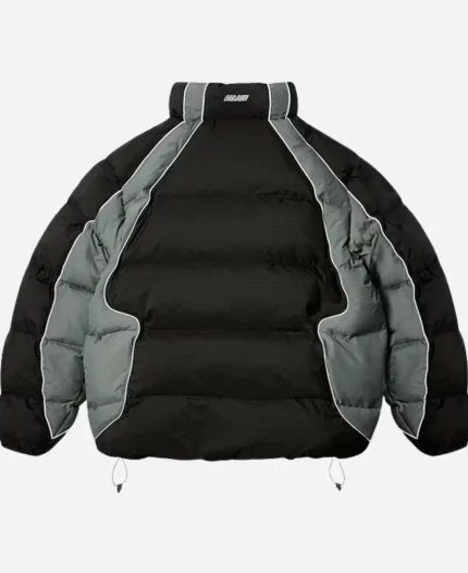 Unisex Palace Sport Mit Zip-up Puffer Jacket - Black