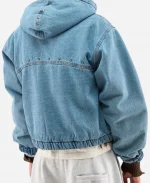 Unisex Scuffers Denim Hooded Work Jacket - For Sale