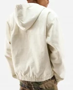 Unisex Scuffers Stained Ecru Work off-white Jacket