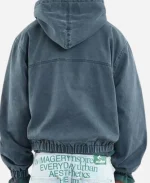 Unisex Scuffers Stained Work Navy Blue Jacket