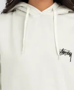 Unisex Stussy Fuzzy Dice White Hoodie