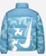 Unisex TTC x Nike Blue Puffer Jacket - For Sale