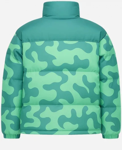 Unisex TTC x Nike Green Puffer Jacket - For Sale