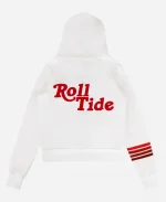 Unisex University of Alabama Roll Tide White Zip-Up Hoodie