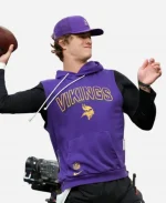 Vikings J.J. McCarthy Sleeveless Hoodie