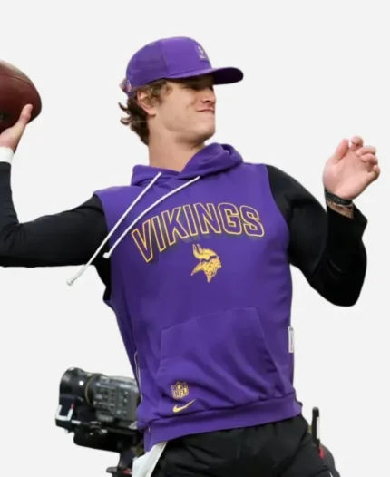 Vikings J.J. McCarthy Sleeveless Hoodie
