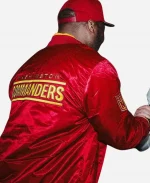 Washington Commanders  50 Cent Satin Jacket