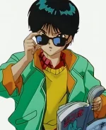 Yuyu Hakusho Tv Series Yusuke Urameshi Button Green Bomber Jacket