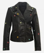 Zipperlen Star Leather Jacket