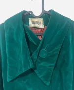 1950s Marguerite Rubel Velvet Swing Coat