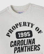 2025 October's Very Own OVO x NFL Carolina Panthers Crewneck Fleece Sweatshirt