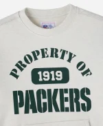 2025 October's Very Own OVO x NFL Green Bay Packers Crewneck Fleece Sweatshirt