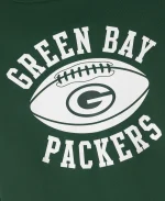 2025 October's Very Own OVO x NFL Green Bay Packers Waffle Lined Green Hoodie