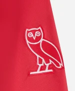 2025 October's Very Own OVO x NFL Houston Texans Waffle Lined Hoodie - Red