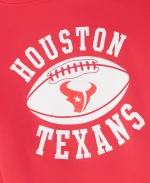 2025 October's Very Own OVO x NFL Houston Texans Waffle Lined Red Hoodie