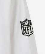 2025 October's Very Own OVO x NFL New Orleans Saints White Long-Sleeve T-Shirt