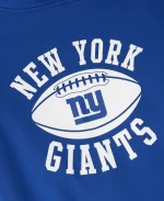 2025 October's Very Own OVO x NFL New York Giants Lined Blue Hoodie