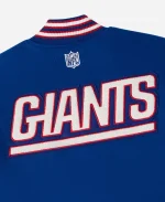 2025 October's Very Own OVO x NFL New York Giants Varsity Jacket