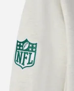 2025 October's Very Own OVO x NFL New York Jets Crewneck Fleece Sweatshirt