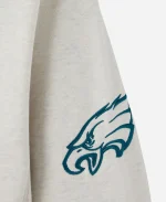 2025 October's Very Own OVO x NFL Philadelphia Eagles Crewneck Fleece Sweatshirt