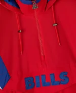 2025 October's Very Own OVO x NFL Starter Buffalo Bills Red Pullover Jacket