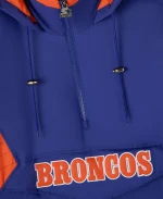 2025 October's Very Own OVO x NFL Starter Denver Broncos Navy Pullover Jacket