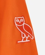 2025 October's Very Own OVO x NFL Starter Denver Broncos Waffle Lined Orange Hoodie