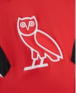 2025 October's Very Own OVO x NFL Starter Houston Texans Red Pullover Jacket