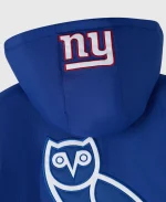 2025 October's Very Own OVO x NFL Starter New York Giants Blue Pullover Jacket