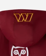 2025 October's Very Own OVO x NFL Starter Washington Commanders Burgundy Pullover Jacket