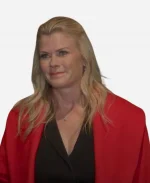 A Magical Christmas Villag Alison Sweeney Red Coat