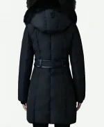 A Merry Little Ex-Mas 2025 Jameela Jamil Fur Coat - Black