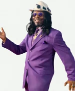 A Pimp Named Slickback Costume Suit in Purple