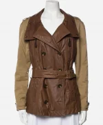 Abbie Mills TV Series Sleepy Hollow Nicole Beharie Brown Leather Coat