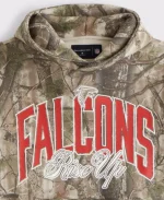 Abercrombie Atlanta Falcons Graphic Popover Camo Pullover Hoodie