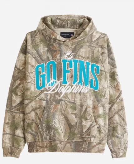 Abercrombie Dolphins Camo Hoodie
