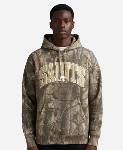 Abercrombie New Orleans Saints Camo Hoodie