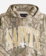 Abercrombie New Orleans Saints Graphic Popover Camo Pullover Hoodie
