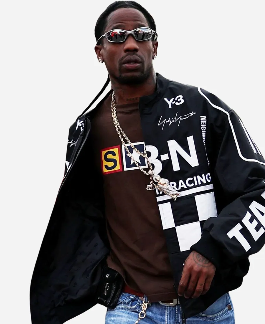 Adidas Travis Scott LVGP Y3-N Black Jacket Adidas Travis Scott LVGP Y3-N Black Jacket