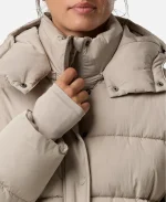 Aerie Puffer Jacket - Beige