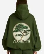 Alchemai Bonsai Hoodie - Green