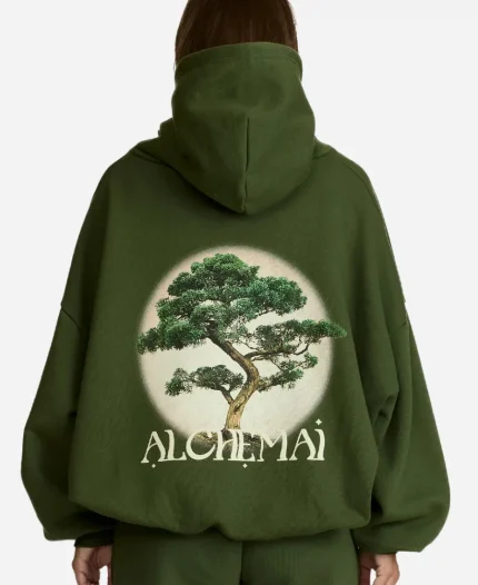 Alchemai Bonsai Hoodie - Green