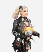 Alexa Bliss Black Leather Jacket