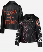 Alexa Bliss WWE SmackDown Black Leather Jacket