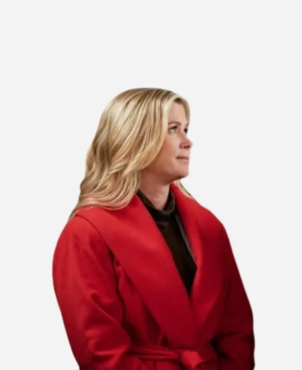 Alison Sweeney Movie A Magical Christmas Village Red Trench Coat